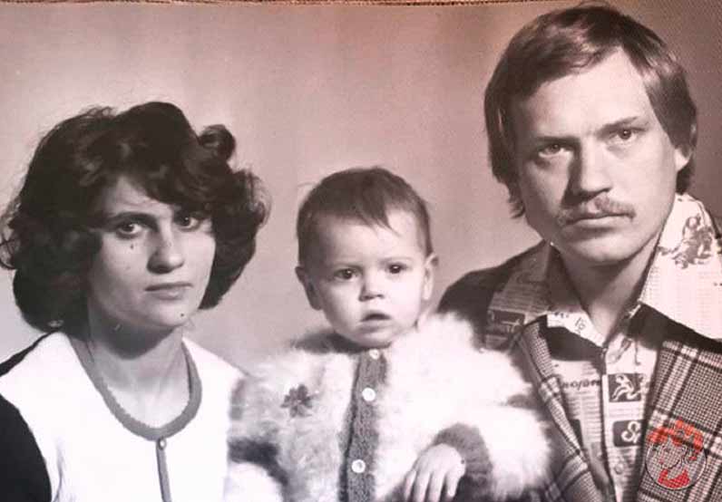 Любовь Толкалина в детстве